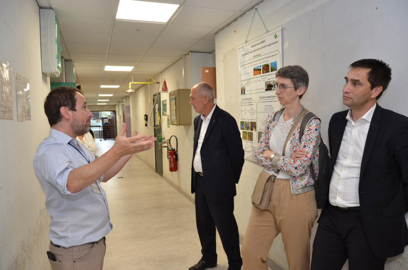 Visite du Centre d'écologie fonctionnelle et évolutive 